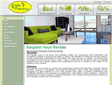 Tablet Screenshot of kingdomkeysrentals.com